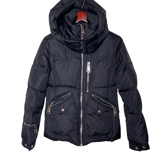 SAM New York Jetset Puffer Jacket in Black Womens Size Small S - Picture 2 of 12